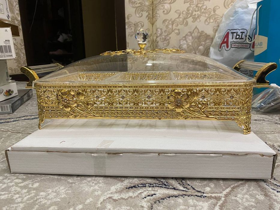 Роскошная Менажница для Косточек и Закусок