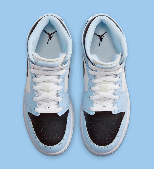 Jordan 1 mid "ice blue" 37.5 originali noi