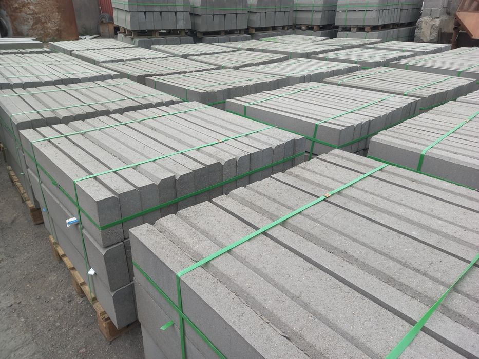 Бордюр дорожный, поребрик, брусчатка