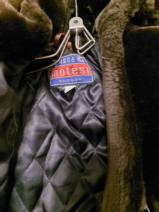 Шубка на девочку, коричневая