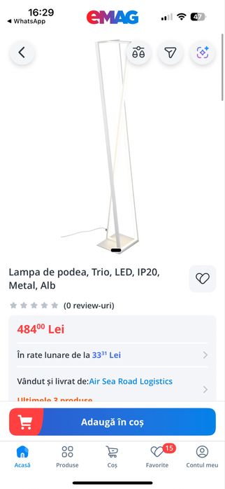 Lampa de Podea LED