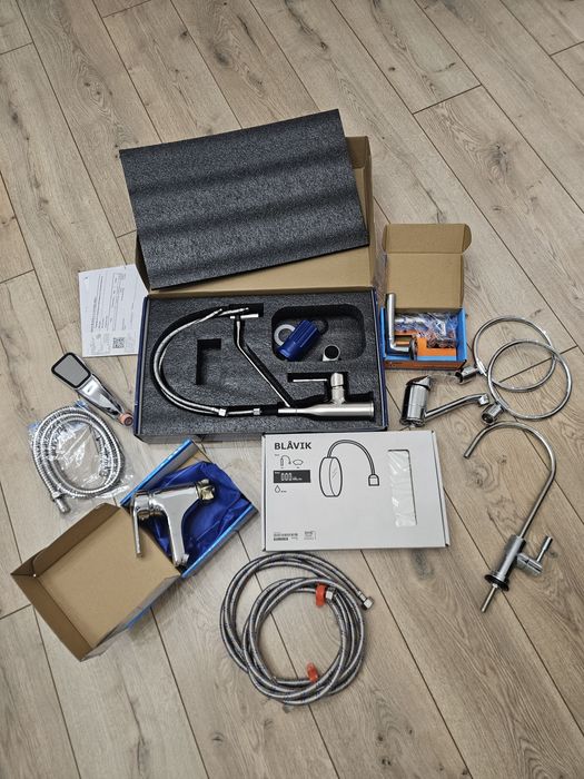 Смесители, краны, зеркало, душ