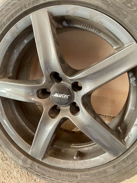 17” Alutec джанти + зимни гуми Yokohama 225/50 R17 – 5x114.3