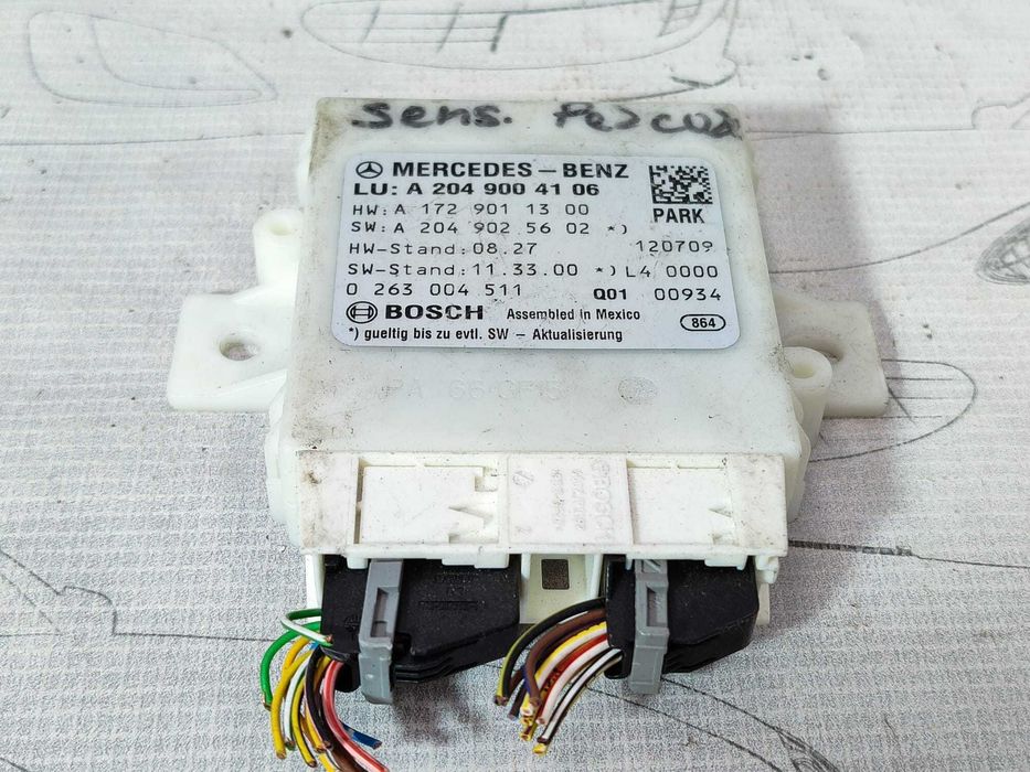 Modul senzori parcare Mercedes-Benz C-Class W204 COD: A2049004106 2013 / [2007-2014] / (5G3)
