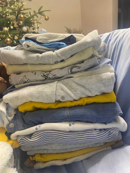 Set H&M nou nascut marimea 56 (body, pantaloni, salopeta, combinezon)