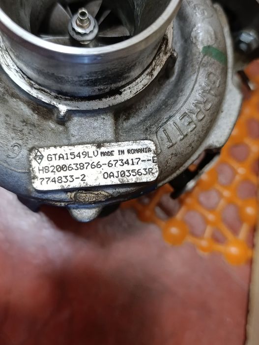 Турбо Garrett GTA1549LV свалено от лагуна 3 173 к.с.
