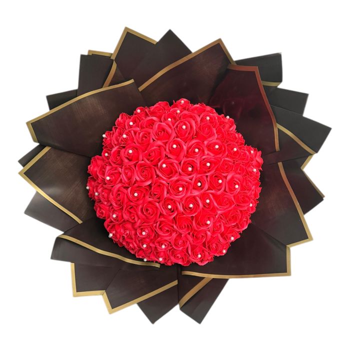 Buchete 101 trandafiri 200 lei simple