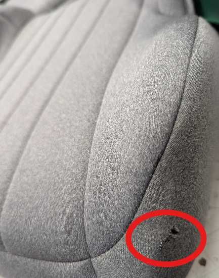 KIKKA BOO Стол за кола I-SIZE I-WAY (135-150 см) Транспортен дефект