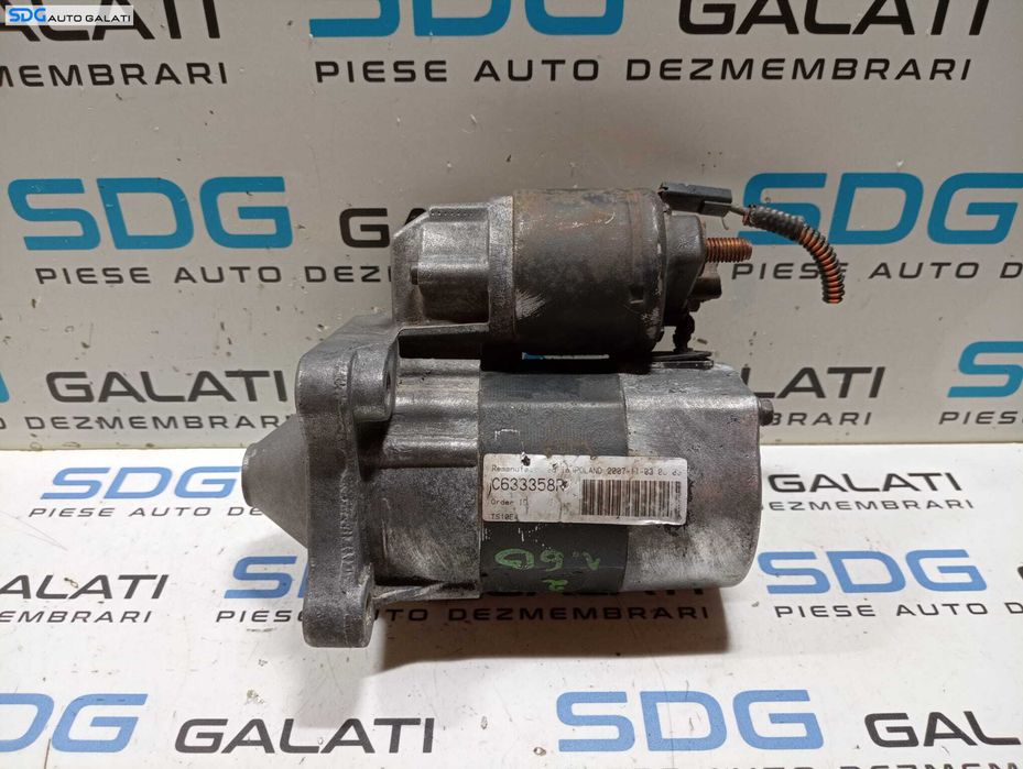 Electromotor cu 8 Dinti Renault Megane 1 1.6 B 1999 - 2002 Cod C633358R 7711134530 [M5835]
