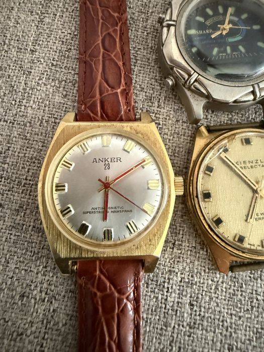 Kienzle Selecta si Anker Antimagnetic