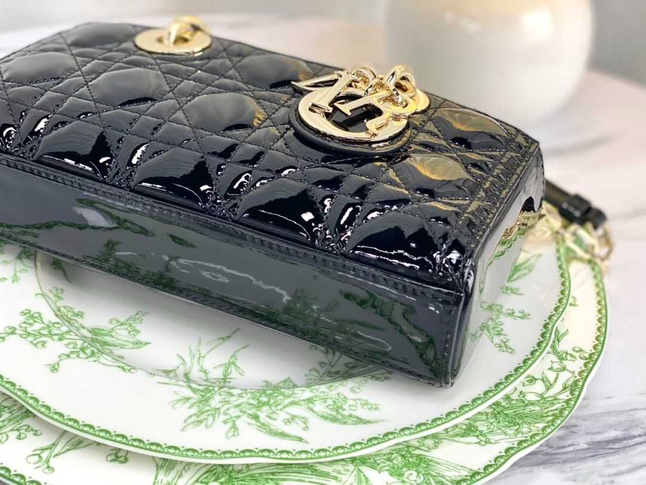 Geanta Christian Dior Lady D-Joy, lac 22cm , tip Premium