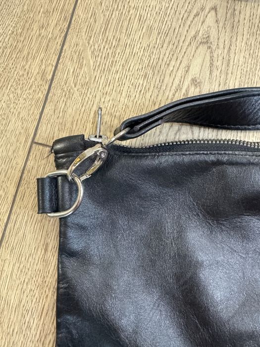 Кожена чанта клъч