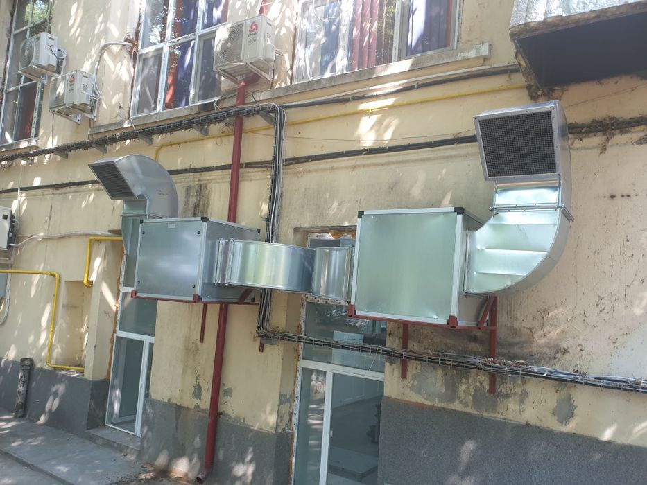 Montaj Hote INDUSTRIALE, Tubulaturi, Ventilatii si Cosuri Fum