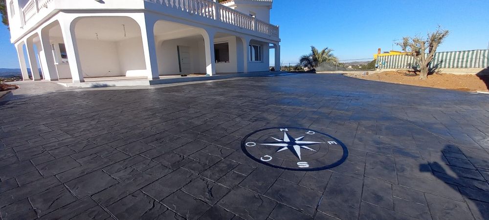 Beton Amprentat/ Vertical