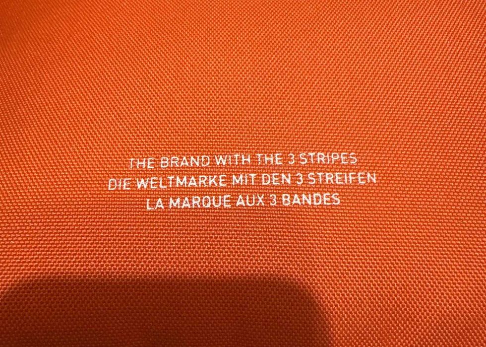 Ghiozdan ADIDAS roz-portocaliu