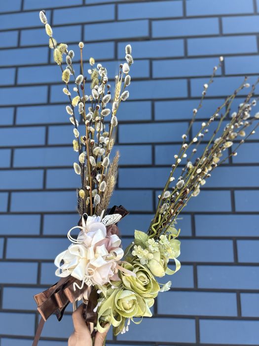 Верба букет ручная работа 4500