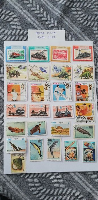 Timbre vechi din mai multe țări