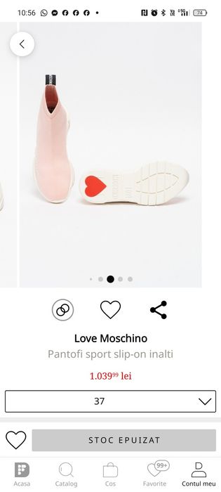 Ocazie Love Moschino 37 originali