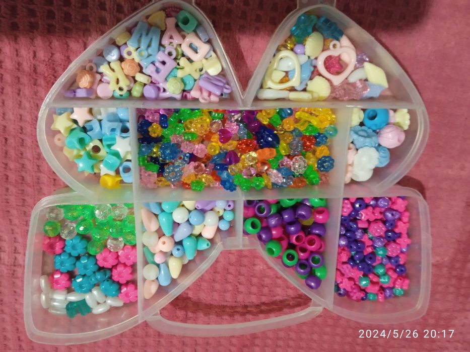 Набор  бусинок  для девочек