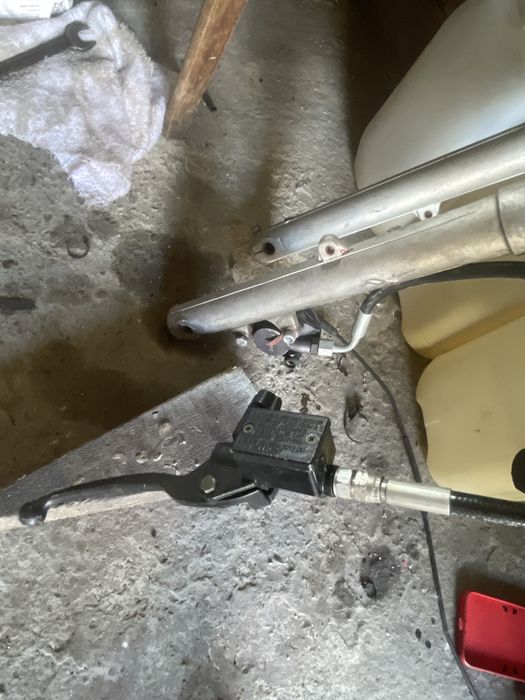 125cc кросов мотор продава се НА ЧАСТИ