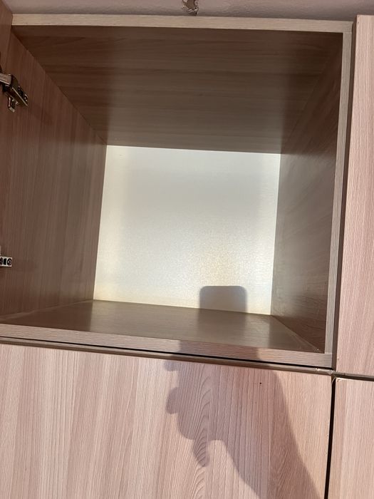 Шкаф с антресолью