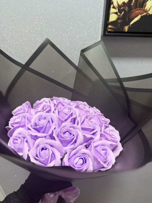 Букети от сапунени рози