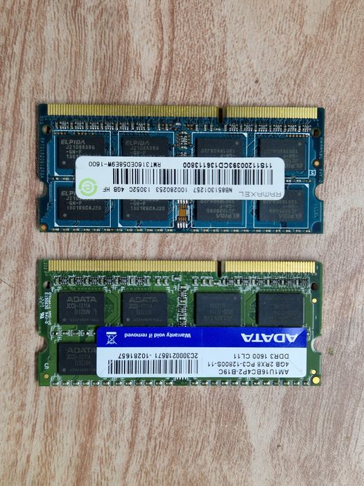 Озу ddr3 4Gb для ноутбука