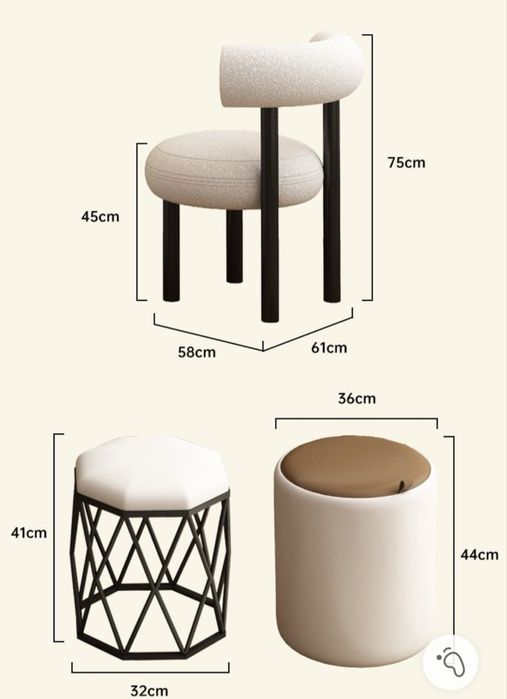 Биринчи кул Фабричний туалетная столик