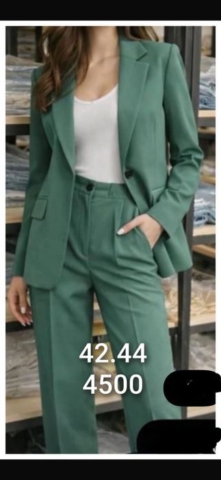 Новые двойки брюки юбки пиджак