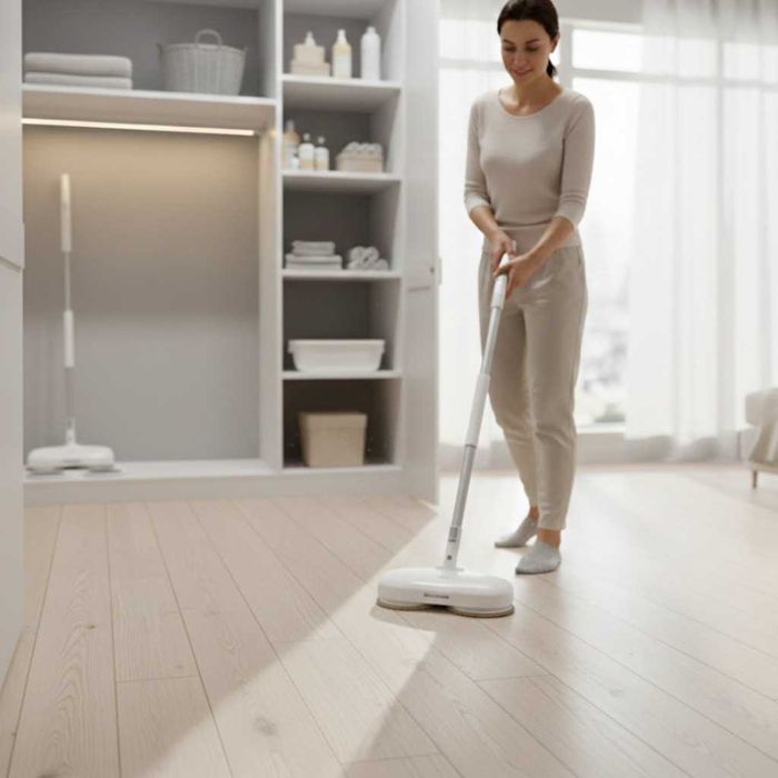 Електрически моп със спрей и центрофуга