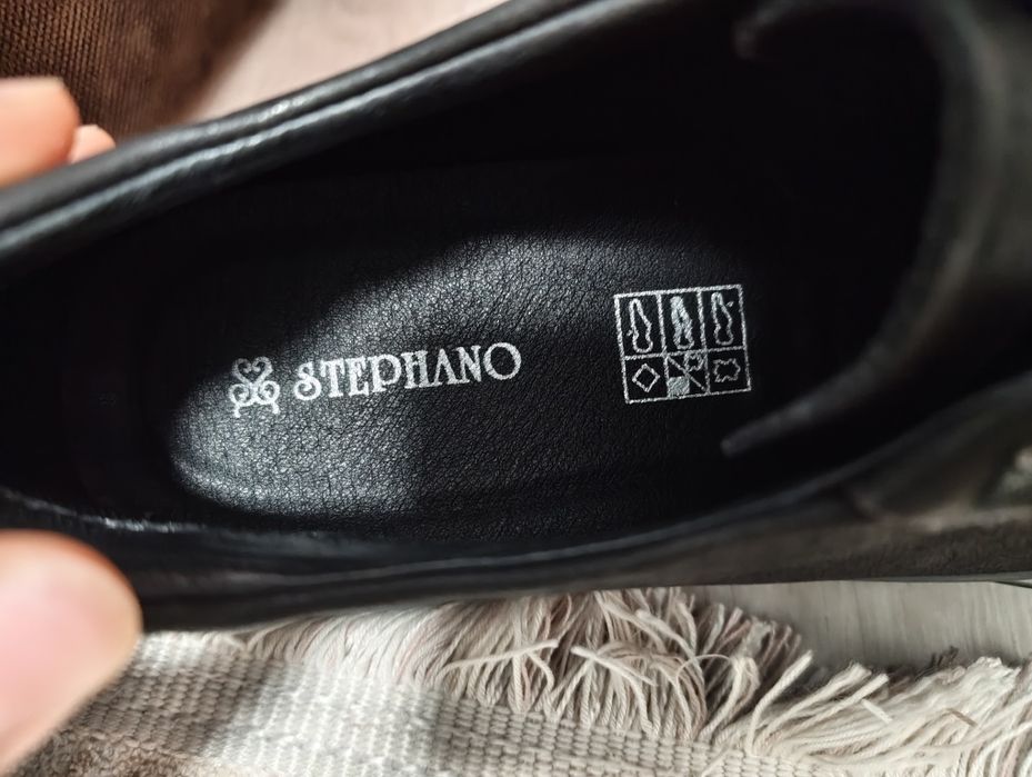 Papucii de piele Stephano