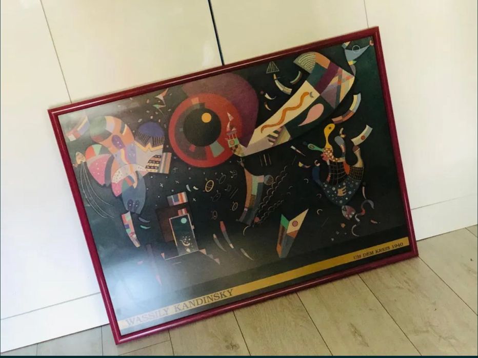 Rama aluminiu poster Kandinsky