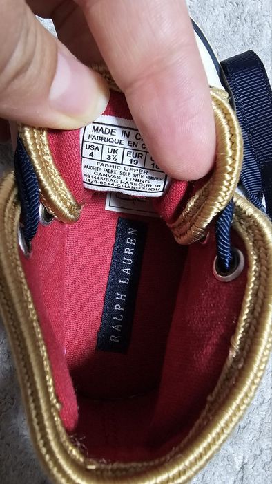 Детско яке и обувки за момче  Ralph  Lauren с гъши пух за 12 м