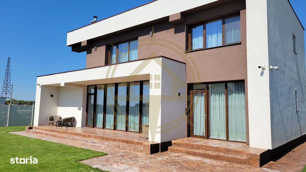 Dom00238 - vila moderna cu garaj balotesti nord