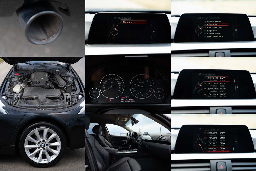 BMW Seria 4 GranCoupe F36 Automat B47 Sportline Piele Incalzire R18