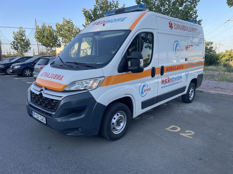 Ambulanta Citroen Jumper 2016. Ducato Boxer.