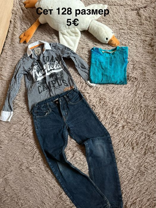 Детски дрешки за момче размер 128 и 134