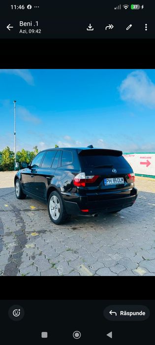 Vînd BMW X3 2010 2,0d x drive 177c