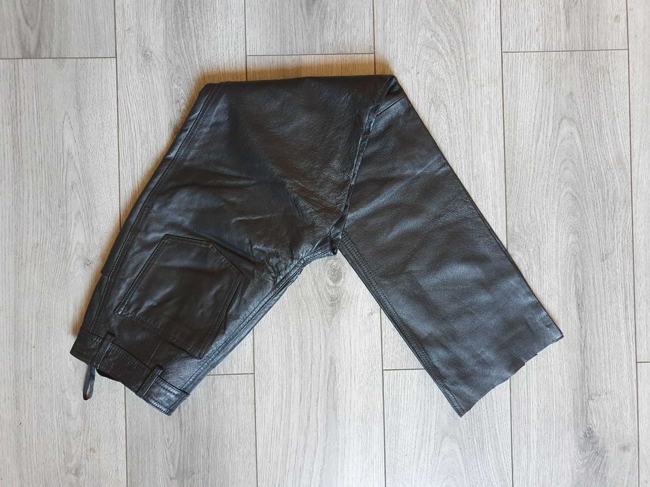 Pantaloni de piele - Marimea D/NL 36 (Talie 67 cm)