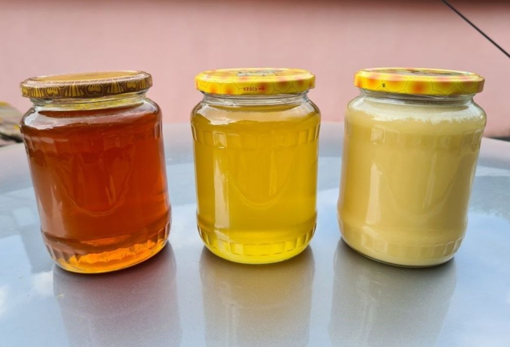 Miere salcam , tei si poliflora