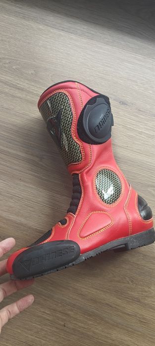 Мотоциклетни ботуши Dainese 37 и протектори Alpinestars