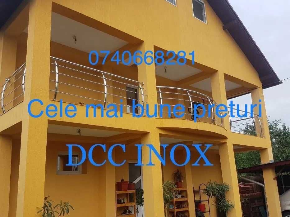 balustrade inox sticla, porti garduri inox, confectii inox,