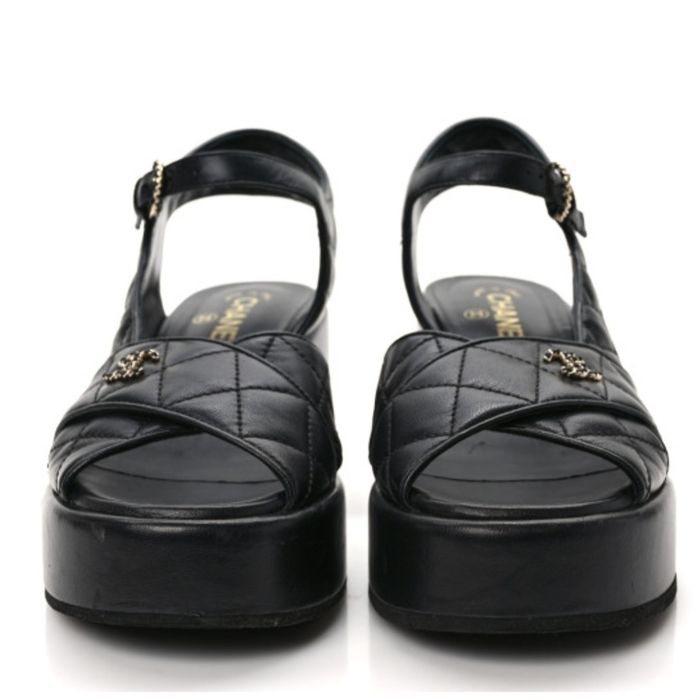 Chanel сандали платформа 37
