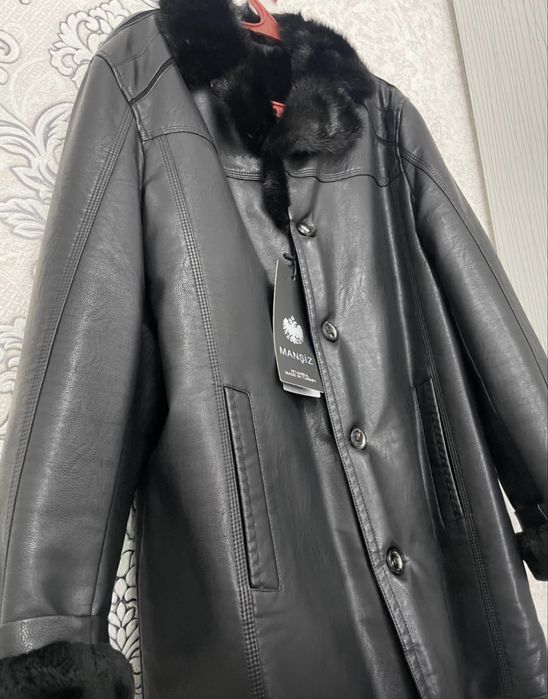 Мужской дубленка.