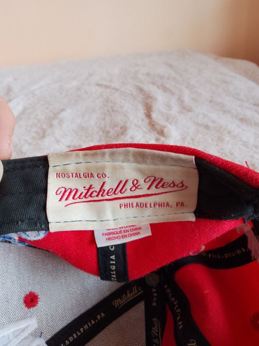 Caciula Baseball NBA Philadelphia 76 Mitchell & Ness