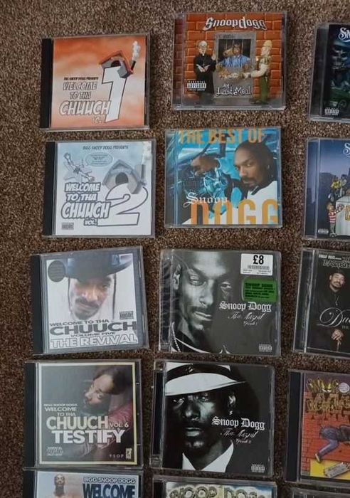 Colectie cd-uri  Snoop Dogg Missy Elliott NWA Wu Tang  ( Rap  Hip Hop)