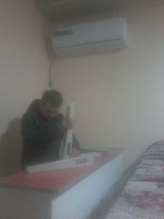 Кондиционер урнатиш