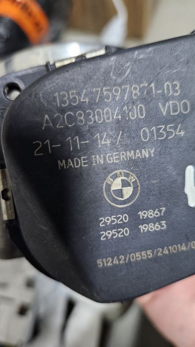 Дросел клапа BMW M3 e90 f30 f10 f20