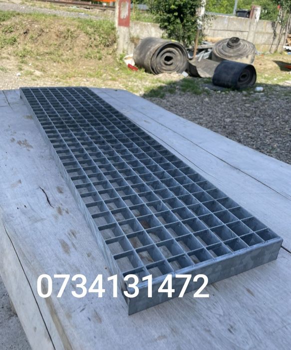 Trepte metalice zincate