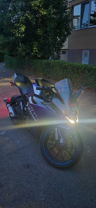 Ktm rc125 2018 ABS motocicleta A1